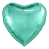 Шар (19''/48 см) Сердце, Бискайский зеленый
