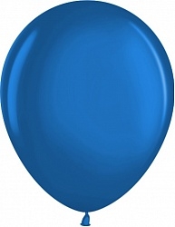 Шар (12''/30 см) Синий (850), металлик